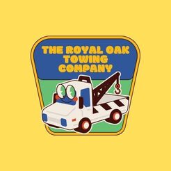 The Royal Oak Towing company Logo